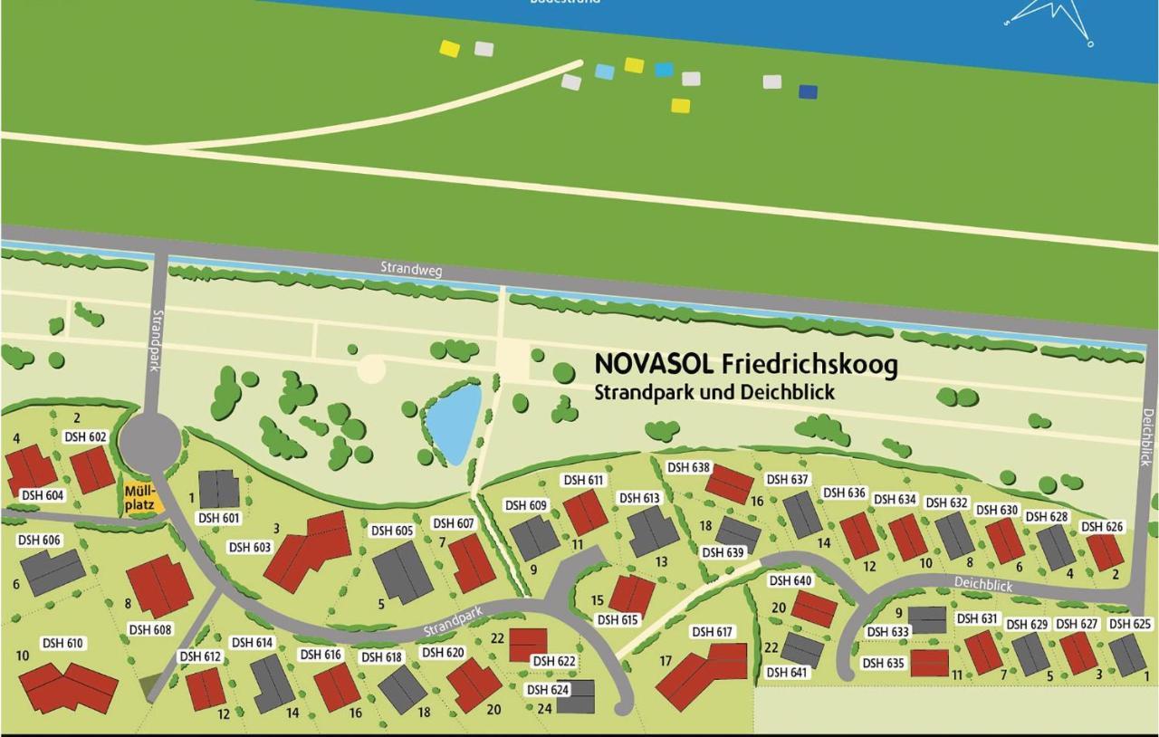 Villa Friedrichskoog-Deichblick 12 Exterior foto